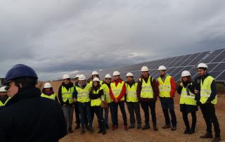 alumnos master planta fotovoltaica