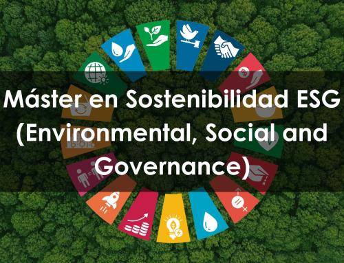 ¡Ya puedes inscribirte en el Máster Online en Sostenibilidad ESG!
