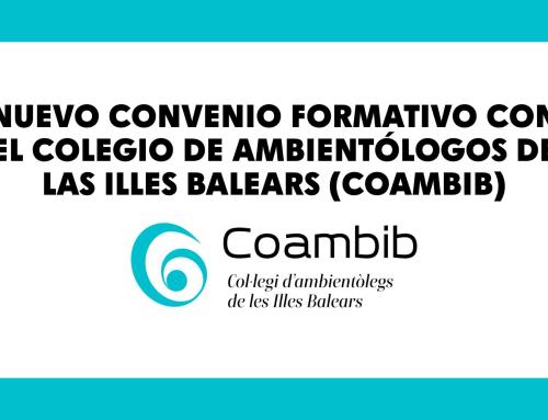 Nuevo convenio con el Colegio de Ambientólogos de las Illes Balears (COAMBIB)