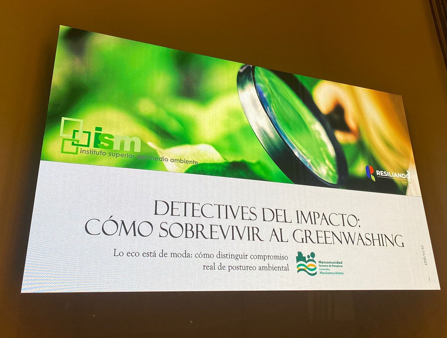 taller greenwashing pamplona