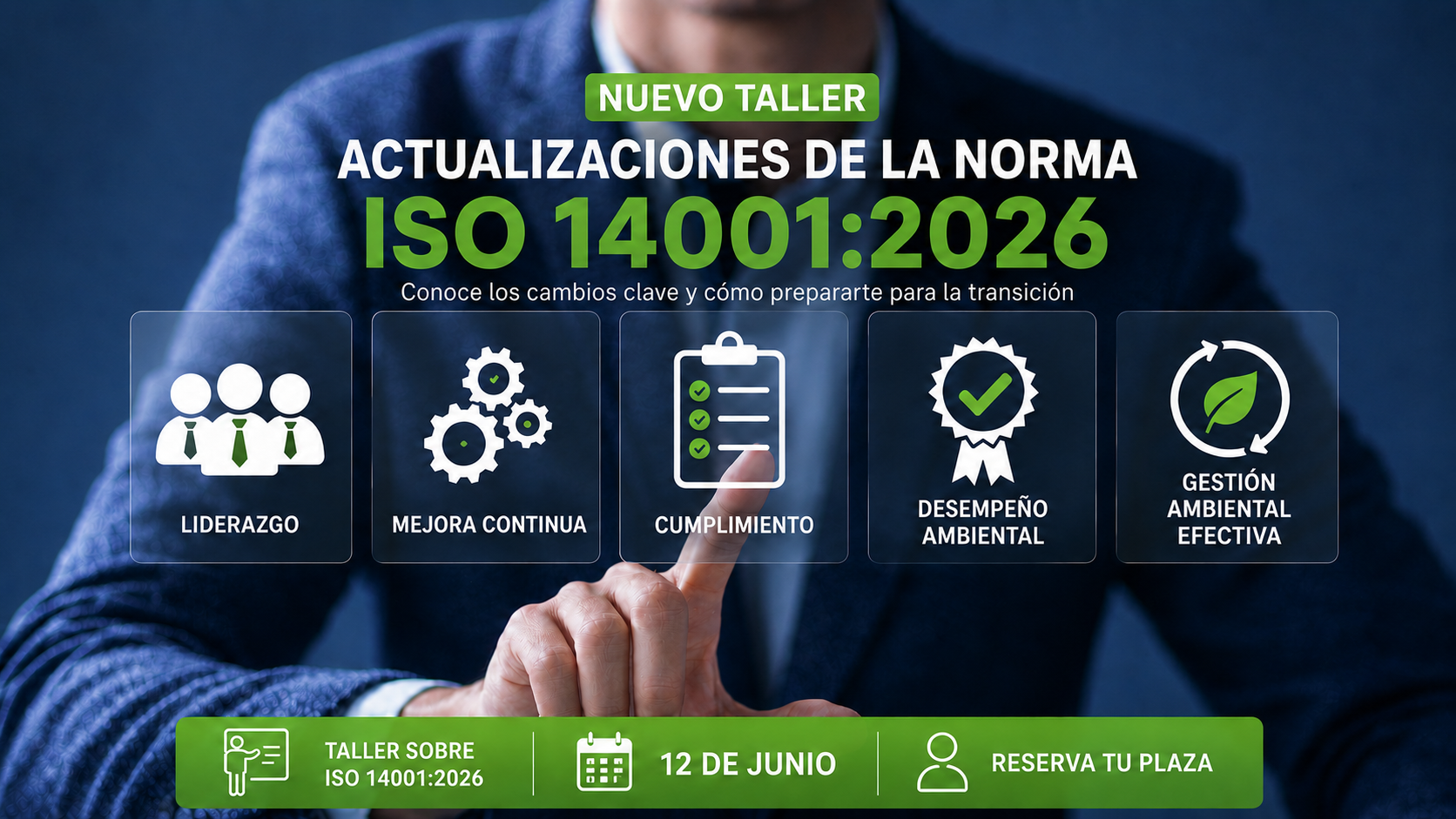 taller cambios ISO 14001 2026