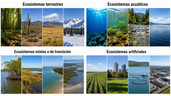 Tipos de ecosistemas